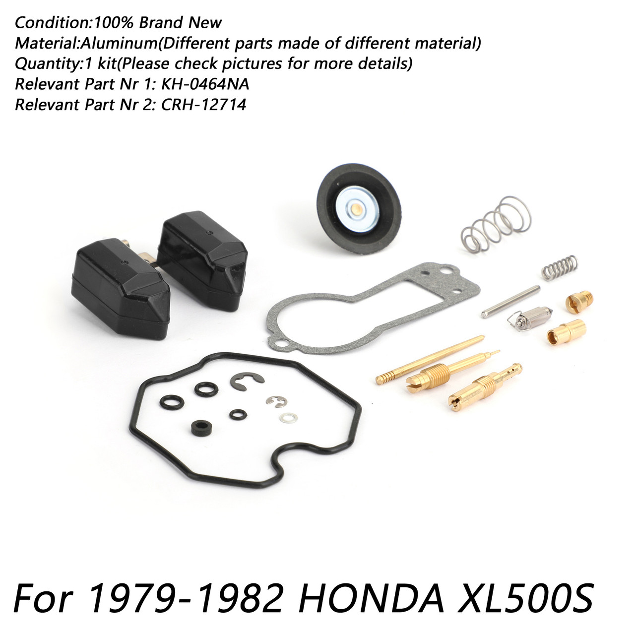 Carburetor Rebuild Repair Kit For HONDA XL500S 79-82