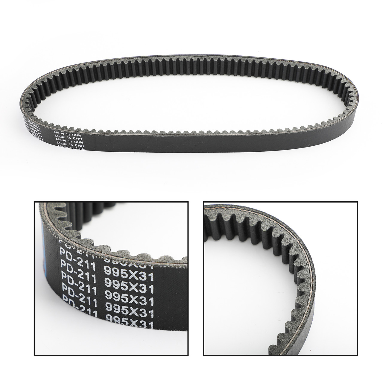 Drive belt 3211153 For Polaris Sportsman 550 13-14 Touring 550 EPS 13 Sportsman X2 550 13-14 Black