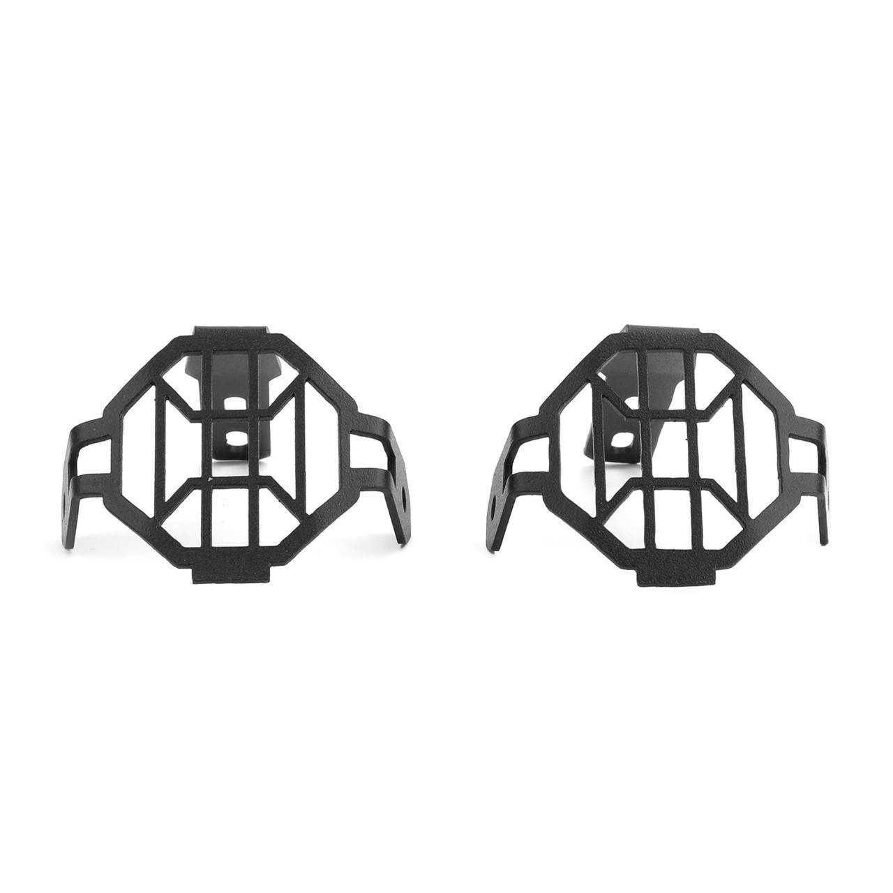 Stainless Steel Headlight Guard Protector Grill Cover For BMW R1200GS 13-on F800GS 12-on ADV Black