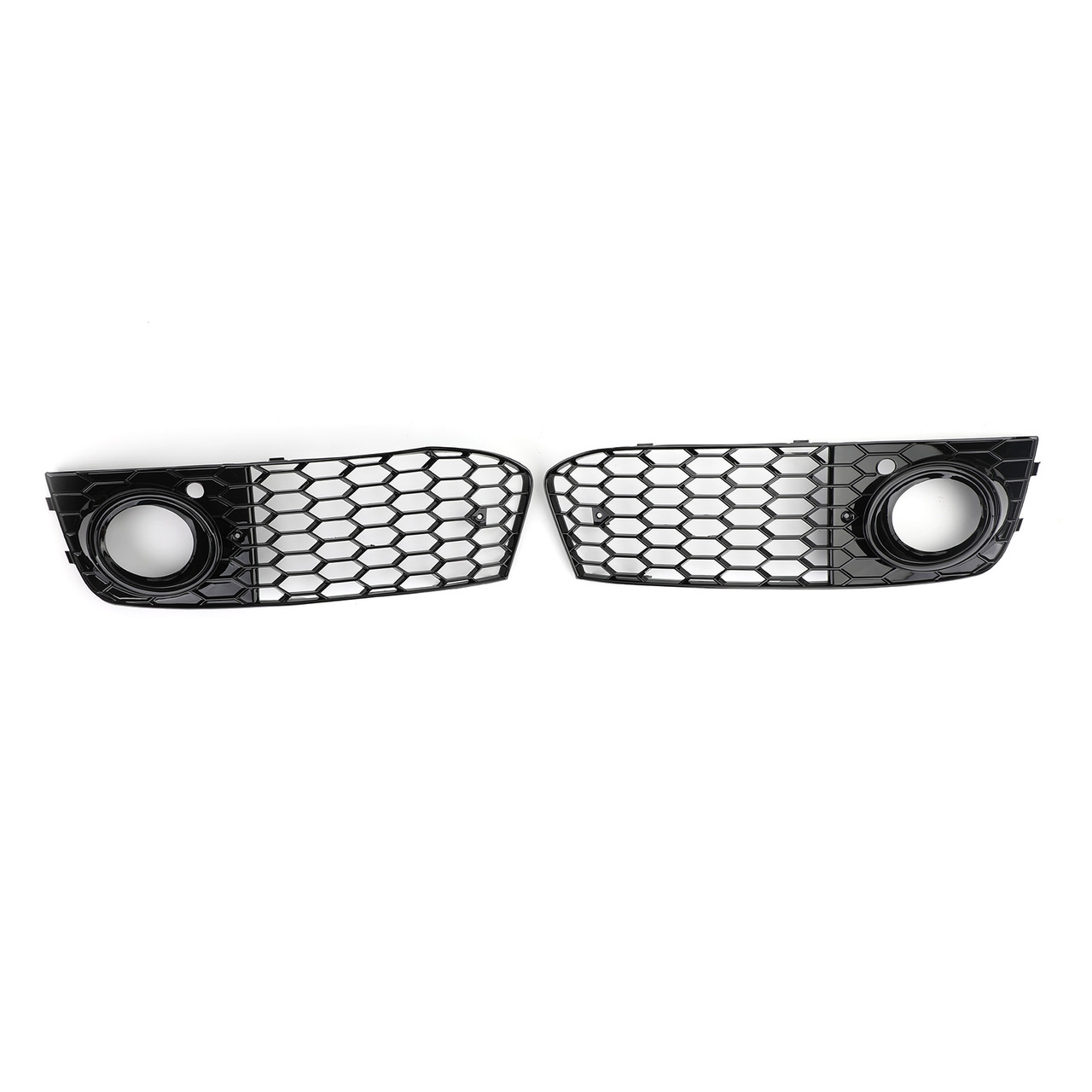 Fog Light Cover Grille Grill For Audi Audi A4 B8 RS4 Style