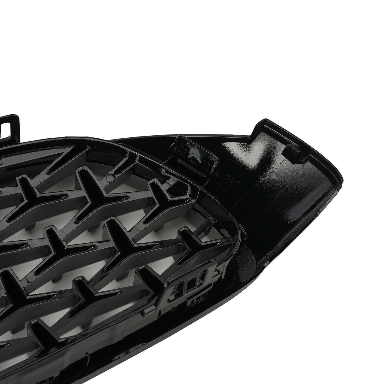 Diamond Front Upper Grille For BMW 4 Sereis F32 F33 F36 F82 M4 All Models 14-18 Black