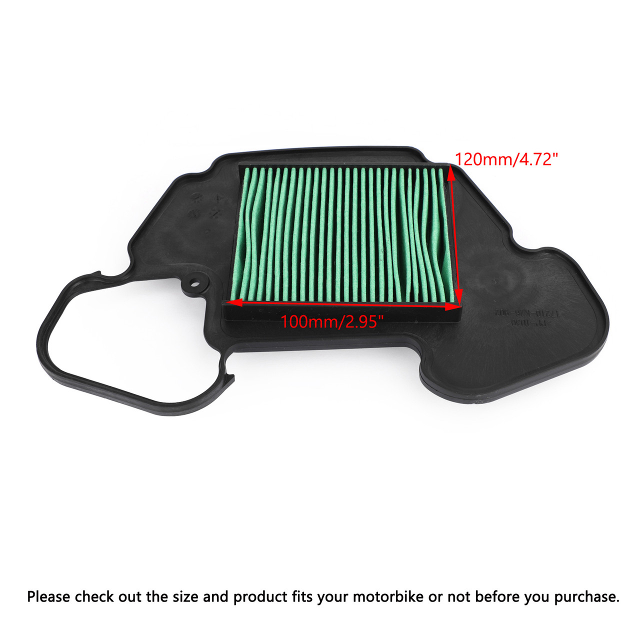Air Filter Cleaner Element Replacement For Honda MSX125 Grom 2013-2019 Green