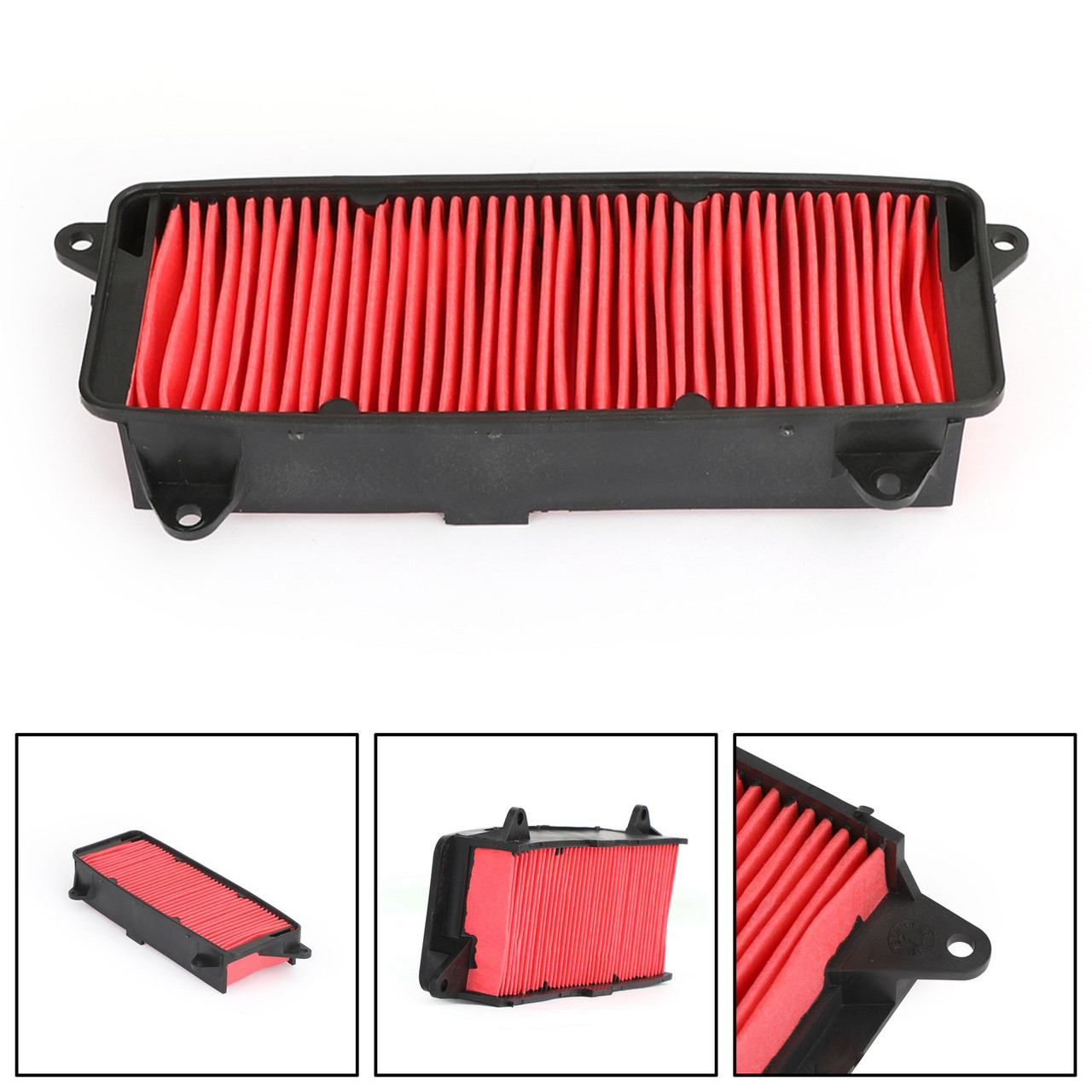Air Filter Cleaner Element Replacement For Honda NHX110 Lead SCV110 08-13 Red