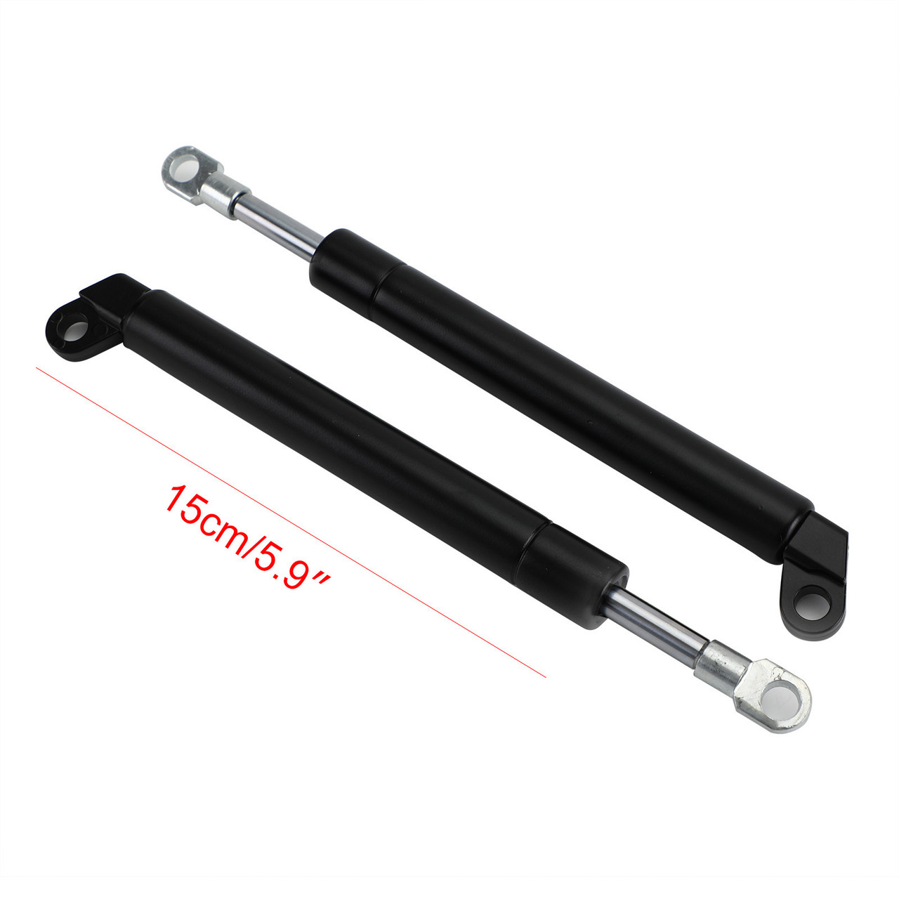 2X Rear Tailgate Slow Down Easy Up Damper Strut For Ford PX Ranger 11-17 Black