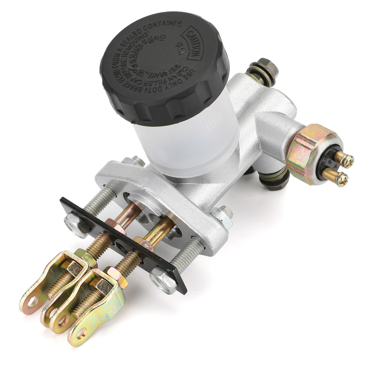UTV Brake Master Cylinder Hydraulic For Kandi KD-110 KD-150 KD-250 Buggy Go Kart Silver