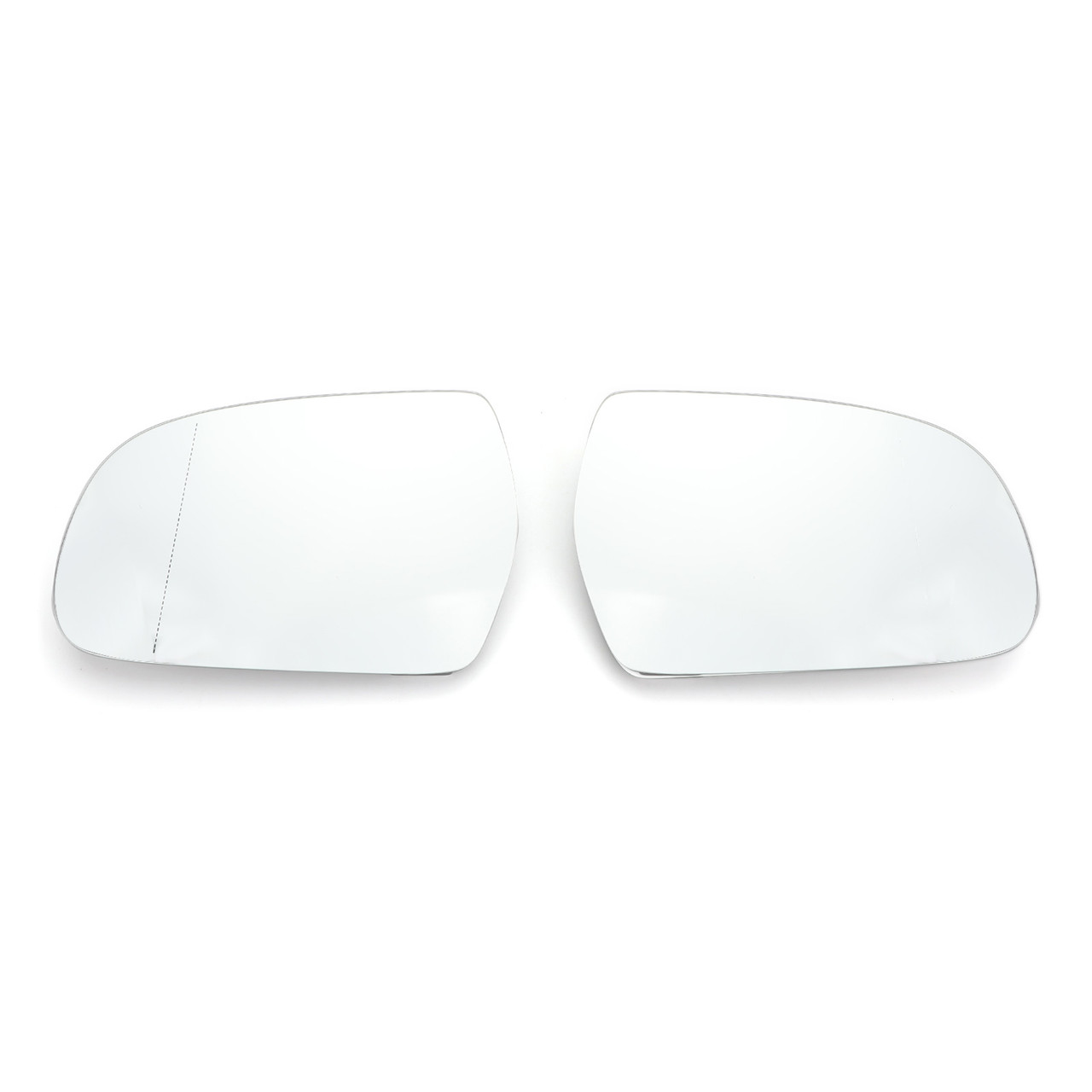 Heated Rearview Mirror Glass Left+Right For Audi A3/S3 09-13 A3 Cabriolet 08-13 A4/S4 08-12 A4 allroad quattro 13-15 A5/S5 10-17 Clear