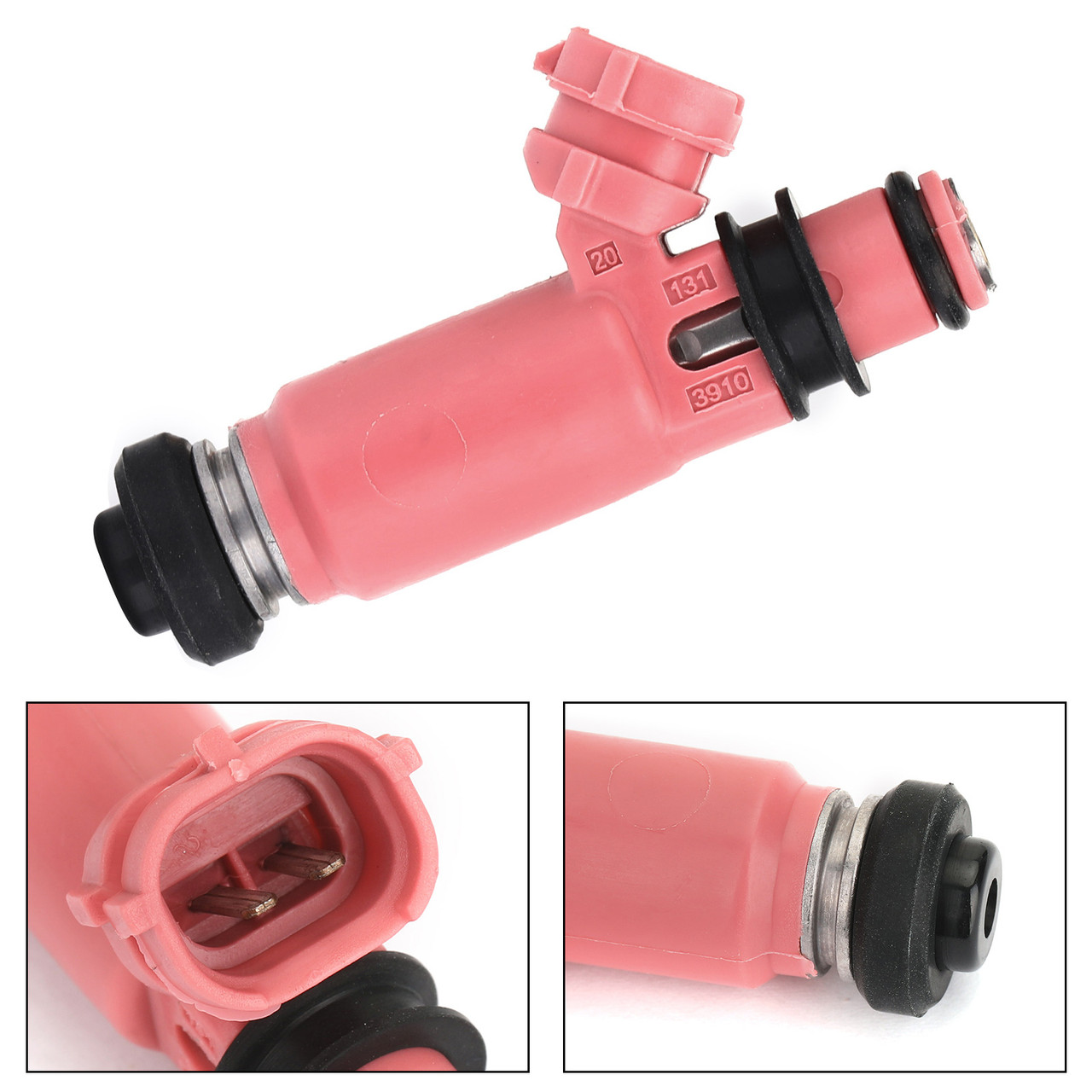 Denso 565Cc Fuel Injectors 16611Aa370 For Forester Sti Wrx Pink