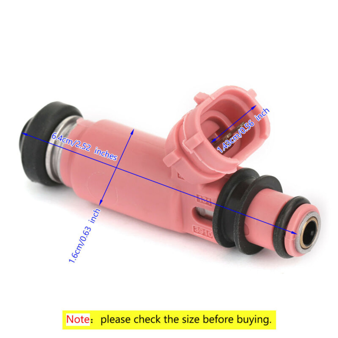 Denso 565Cc Fuel Injectors 16611Aa370 For Forester Sti Wrx Pink