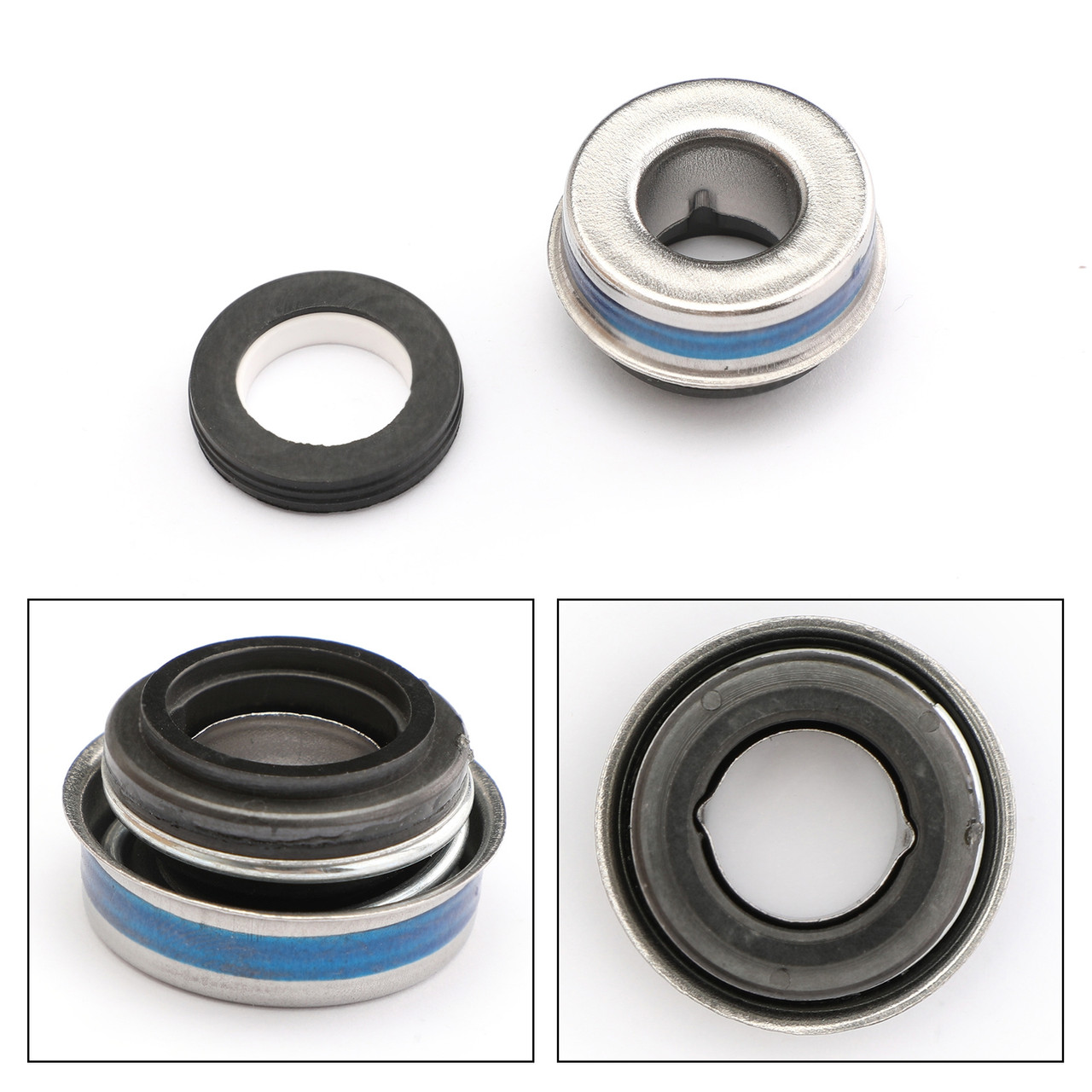 Mechanical Water Pump Seal Kit For Kawasaki EX500 Ninja 500 87-96 Ninja 500R 97-09