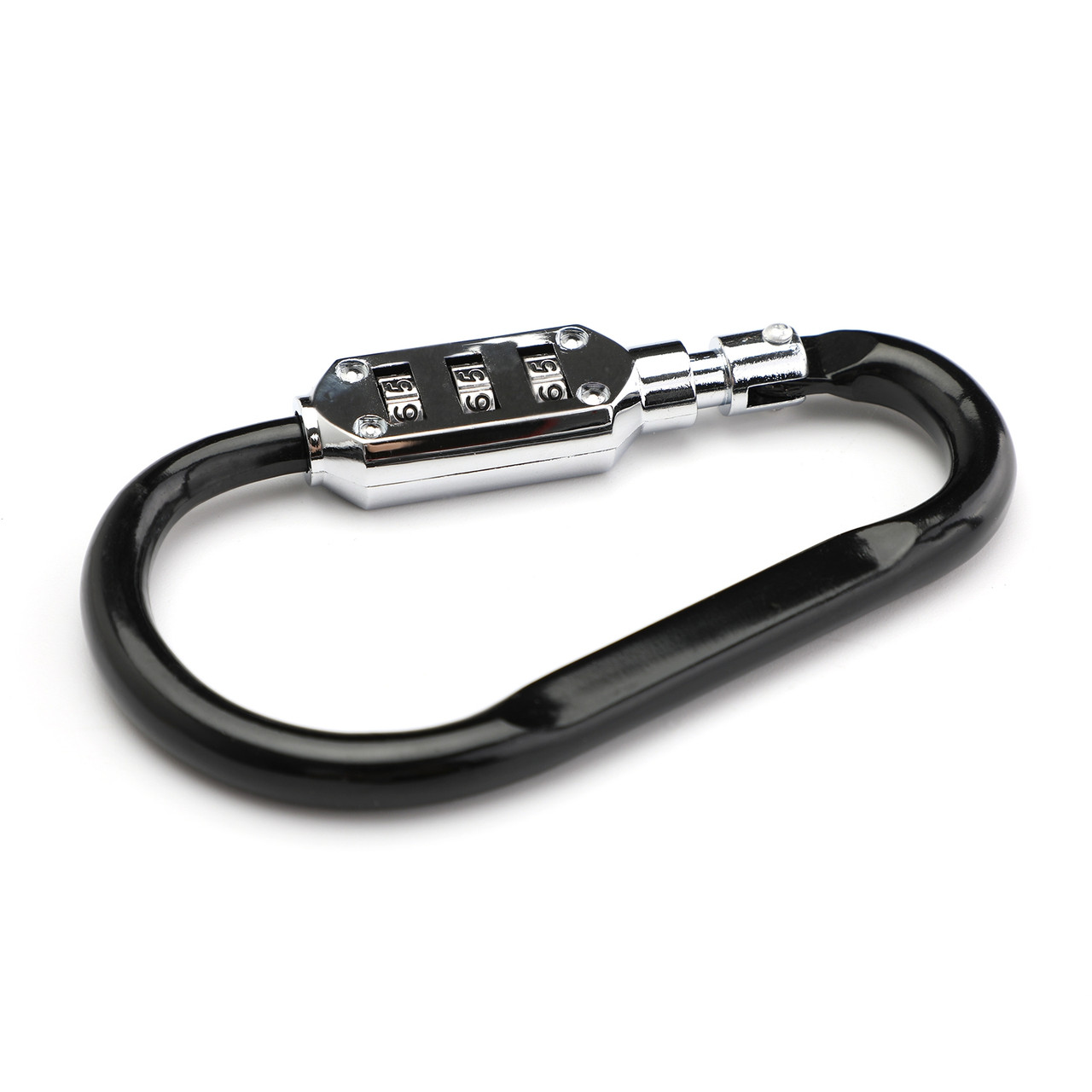 Helmet Lock T-bar For Around Up to 1 1/2" Handle Bars Motorcycle Bike Scooter BK