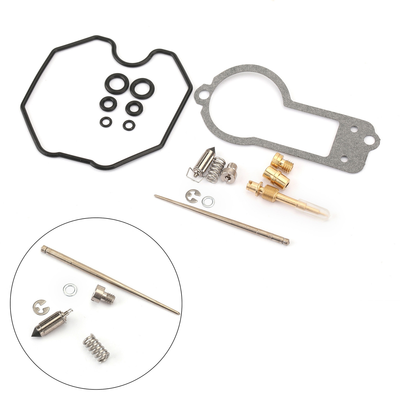 Carburetor Carb Repair Rebuild Kit Fit For Honda CB750F Super Sport 1977-1978 CB750K 750 Four 1978