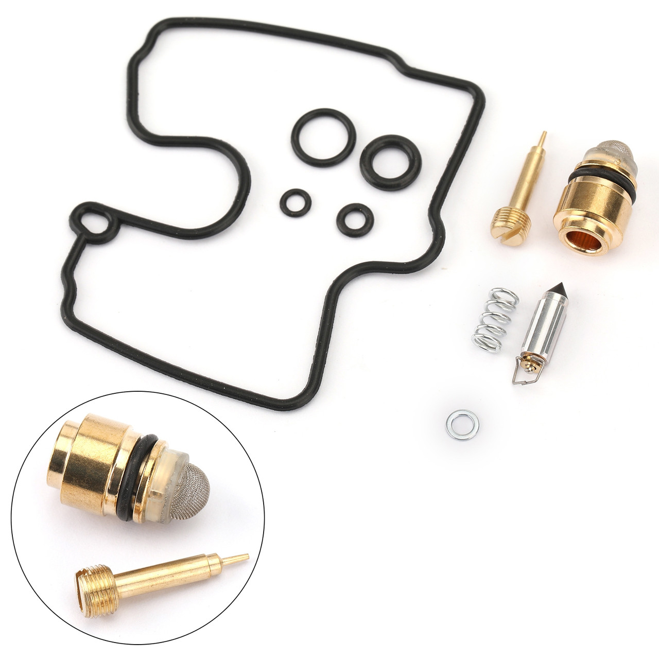Carburetor Carb Repair Rebuild Kit For KAWASAKI Ninja ZX6R ZX600J