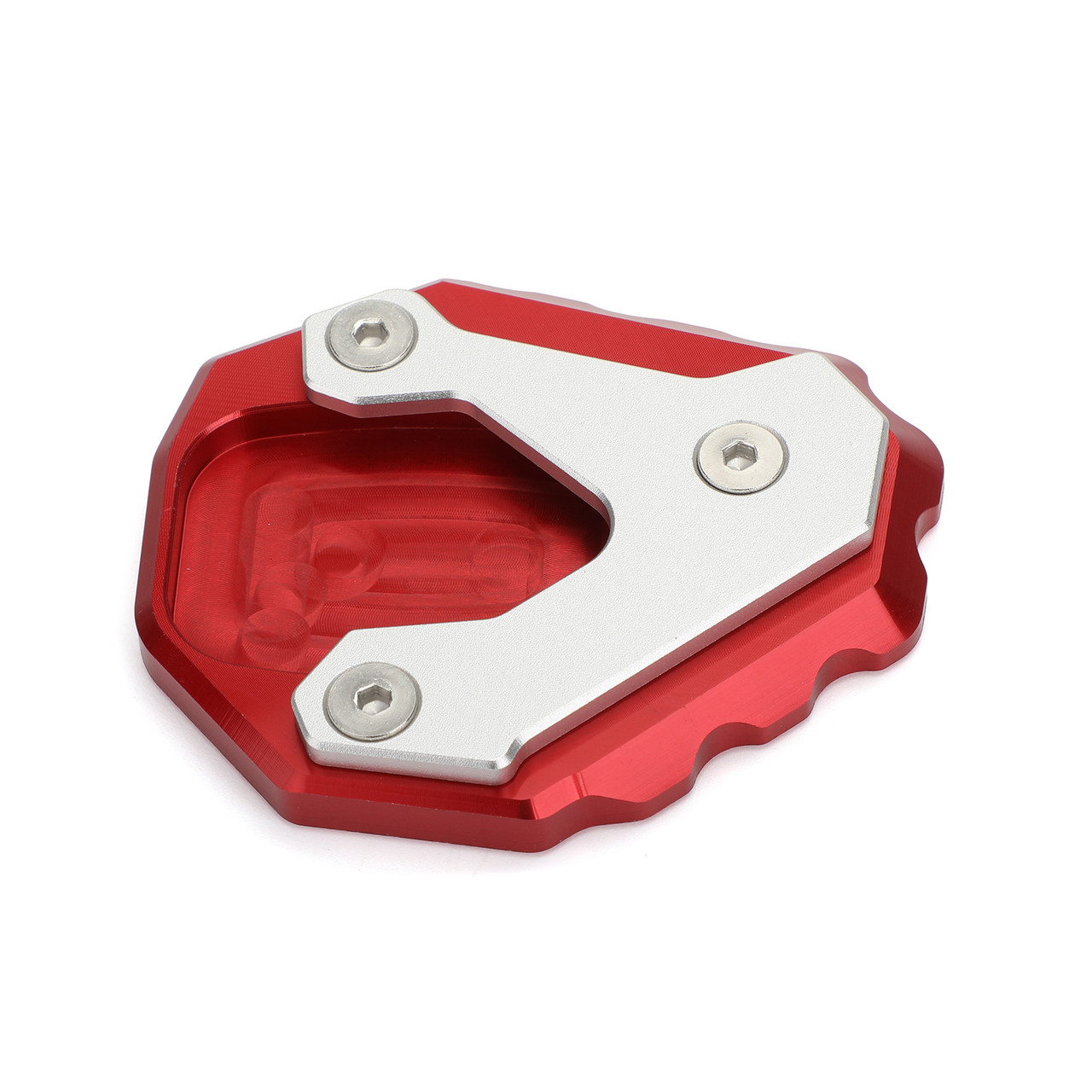 Kickstand Side Stand Extension Pad For HONDA CB500X 2019 Red