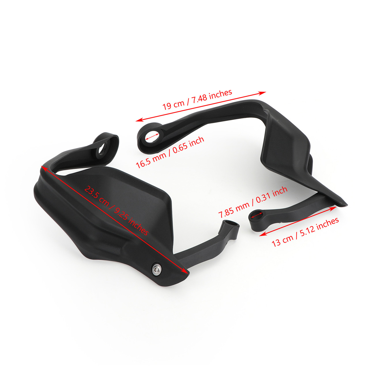 ABS Hand Guard Handguard Protector For BMW G310GS/G310R 2017-2019 Black