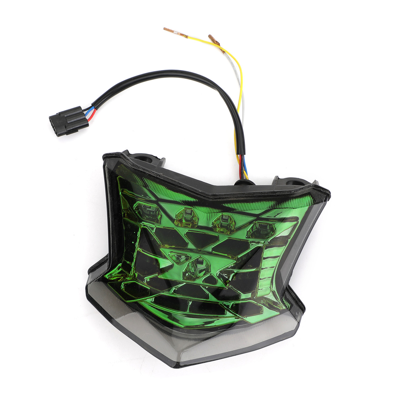 LED Brake Turn Signals Taillight For Kawasaki Z650 Ninja 650 Z900 2017-2024 Green