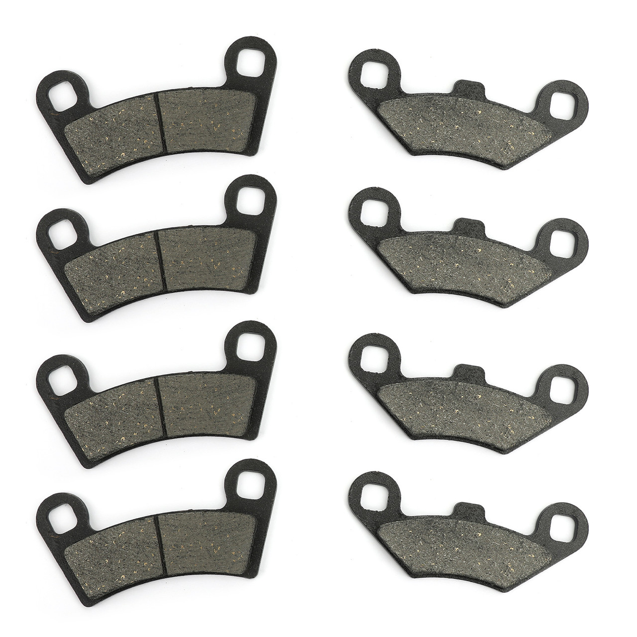 Front & Rear Brake Pads For For Polaris RZR 800 08-14 RZR 800 S 09-14 RZR 800 EPS 10-14 RZR 800 S EPS 13-14 RZR 570 12-15 RZR 570 EPS 13-15