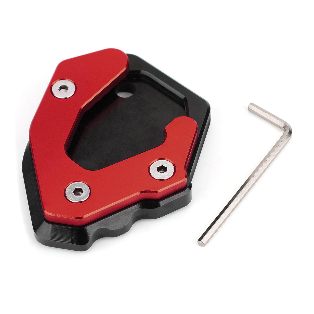 Kickstand Side Stand Extension Plate For Benelli Leoncino 500 BJ250 TNT25 BJ300 Red