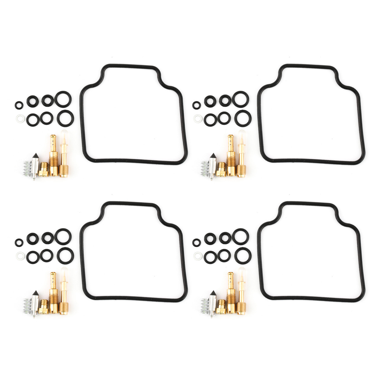 4PC Carburetor Repair Rebuild Jet Seal Kit For Honda Nighthawk 650 CB650SC 1983-85
