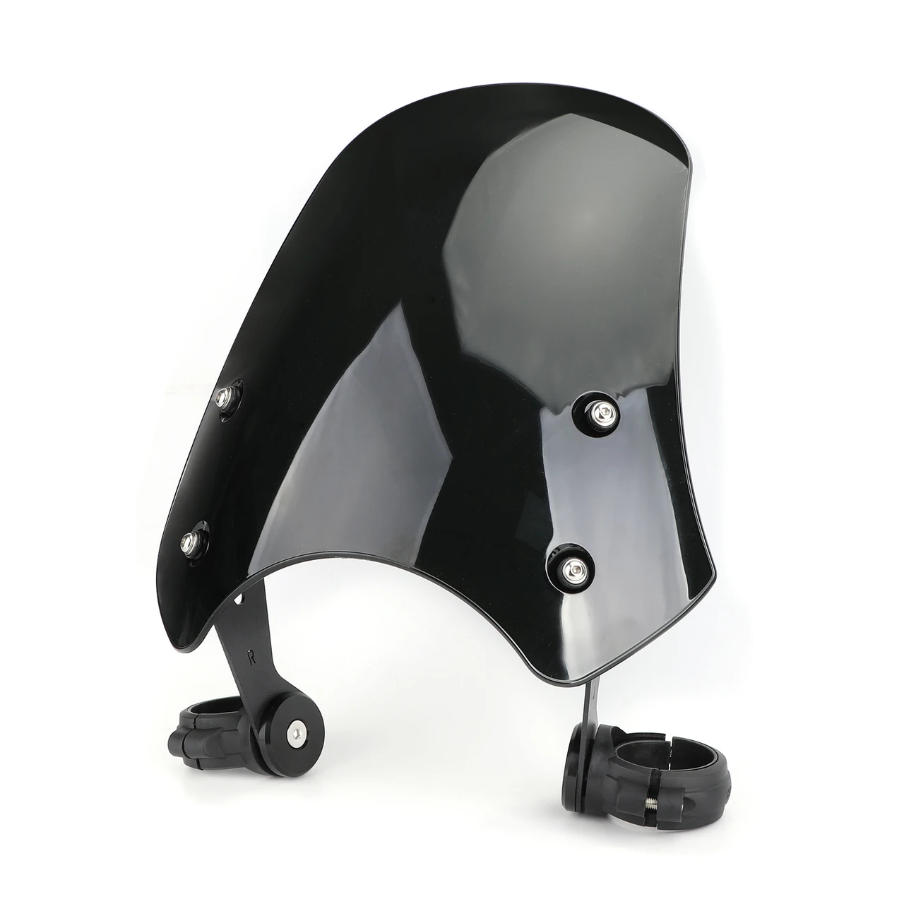 ABS Plastic Windscreen Windshield for FXST Softail 05-11 FXSTB 00-09 FXSTC 07-10  FXS Blackline 11-13 FXDB 06-19 FXDL 96-18 Black