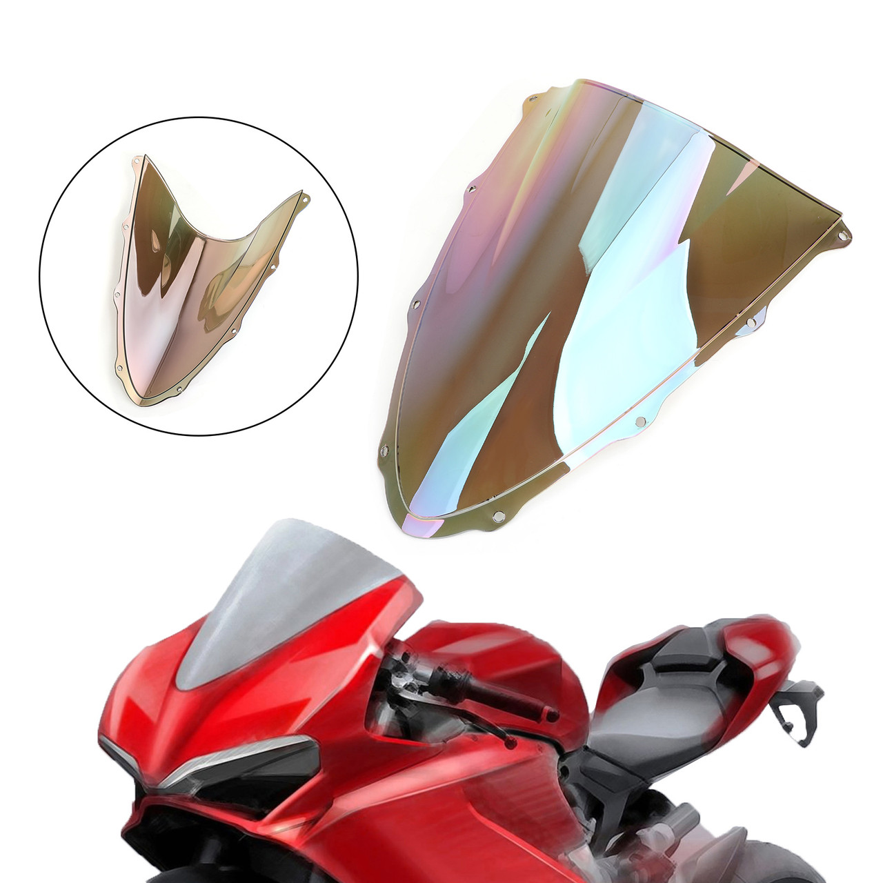 2015-2020 Ducati 959 1299 ABS Plastic Motorcycle Windshield WindScreen WI