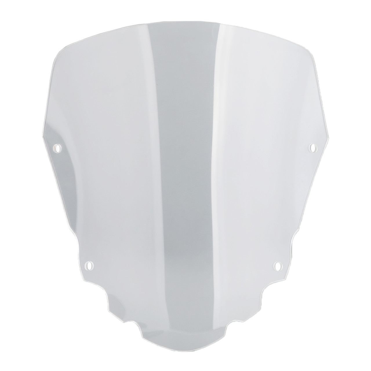 Short 4mm Windscreen Windshield for Kawasaki KLR650 2008-2014 Clear
