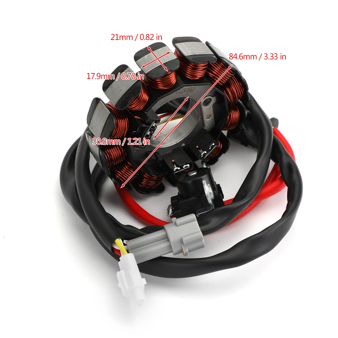 Alternator Magneto Stator For Yamaha YFZ450R 04-08 YFZ450 YFZ450R Limited Edition 2004 YFZ450 YFZ450R Special Edition 05-08 YFZ450 YFZ450R Special Edition 2 07-08 Fits Yamaha YFZ450 YFZ450X Special Edition 07-08