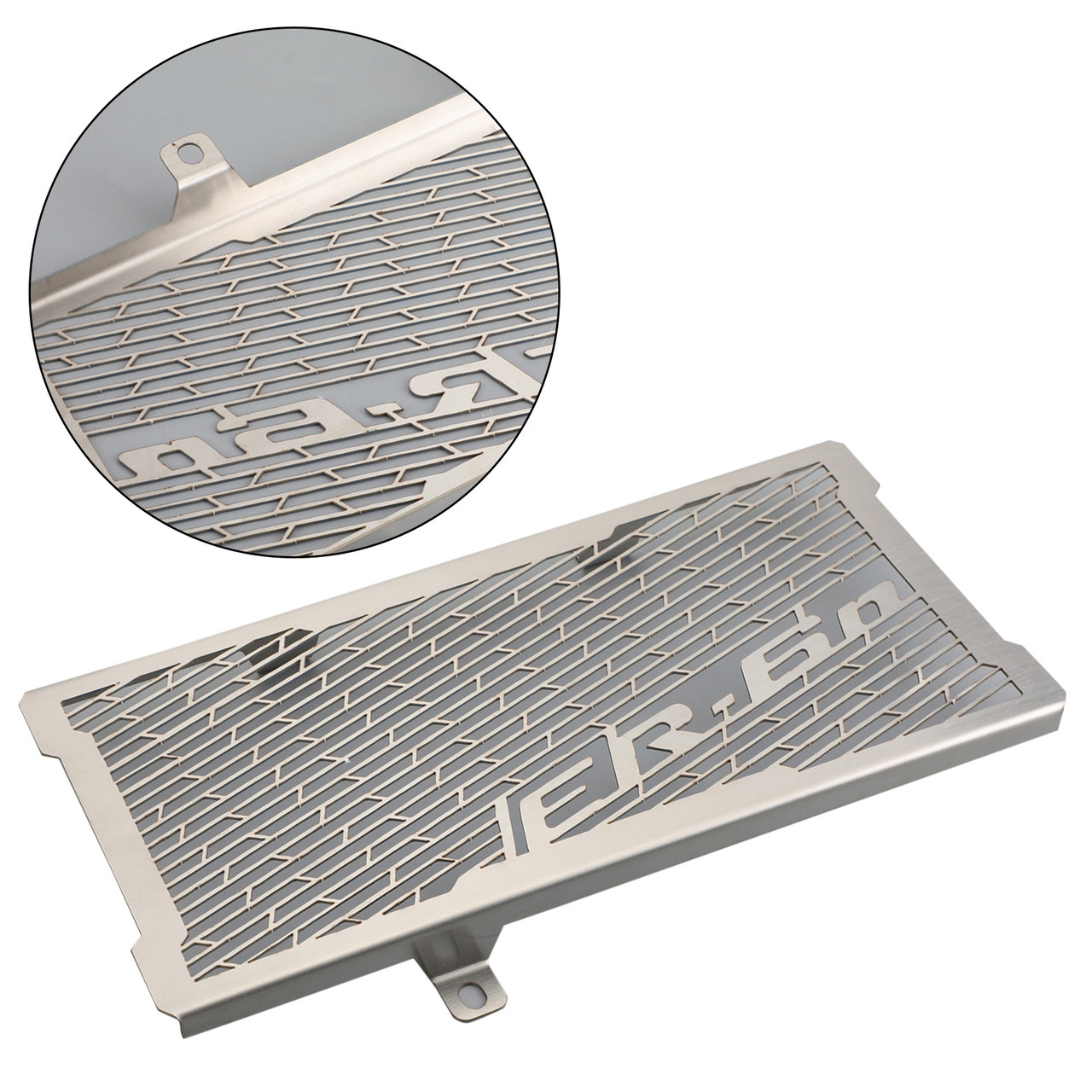 Stainless Steel Radiator Guard Prorector  for Kawasaki ER-6F ER-6N 12-16 Silver