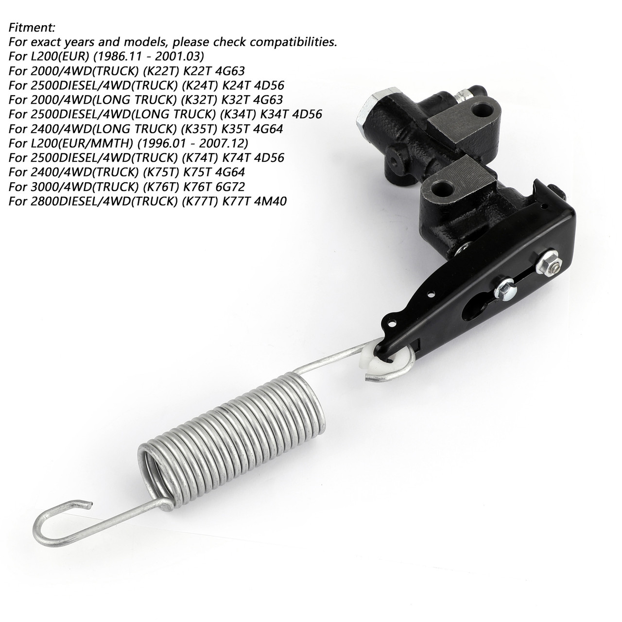 MB618321 Load Sensing Valve Brake Compensator For Mitsubishi L200 Triton 1996-2007 Black