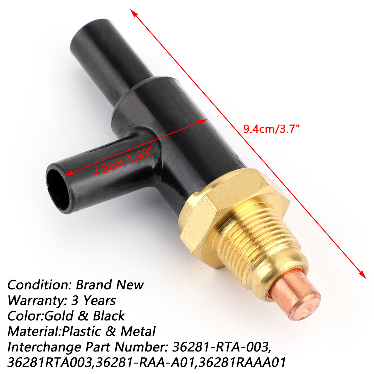 Fuel Injector Air Assist Control Solenoid Valve For Honda Accord