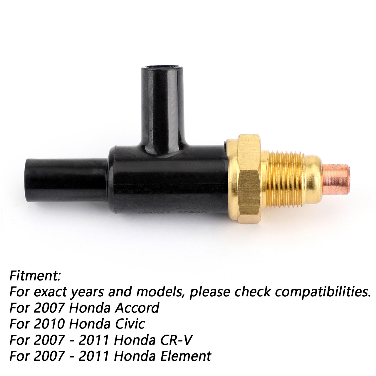 Fuel Injector Air Assist Control Solenoid Valve For Honda Accord Civic CRV 36281-RTA-003 Black