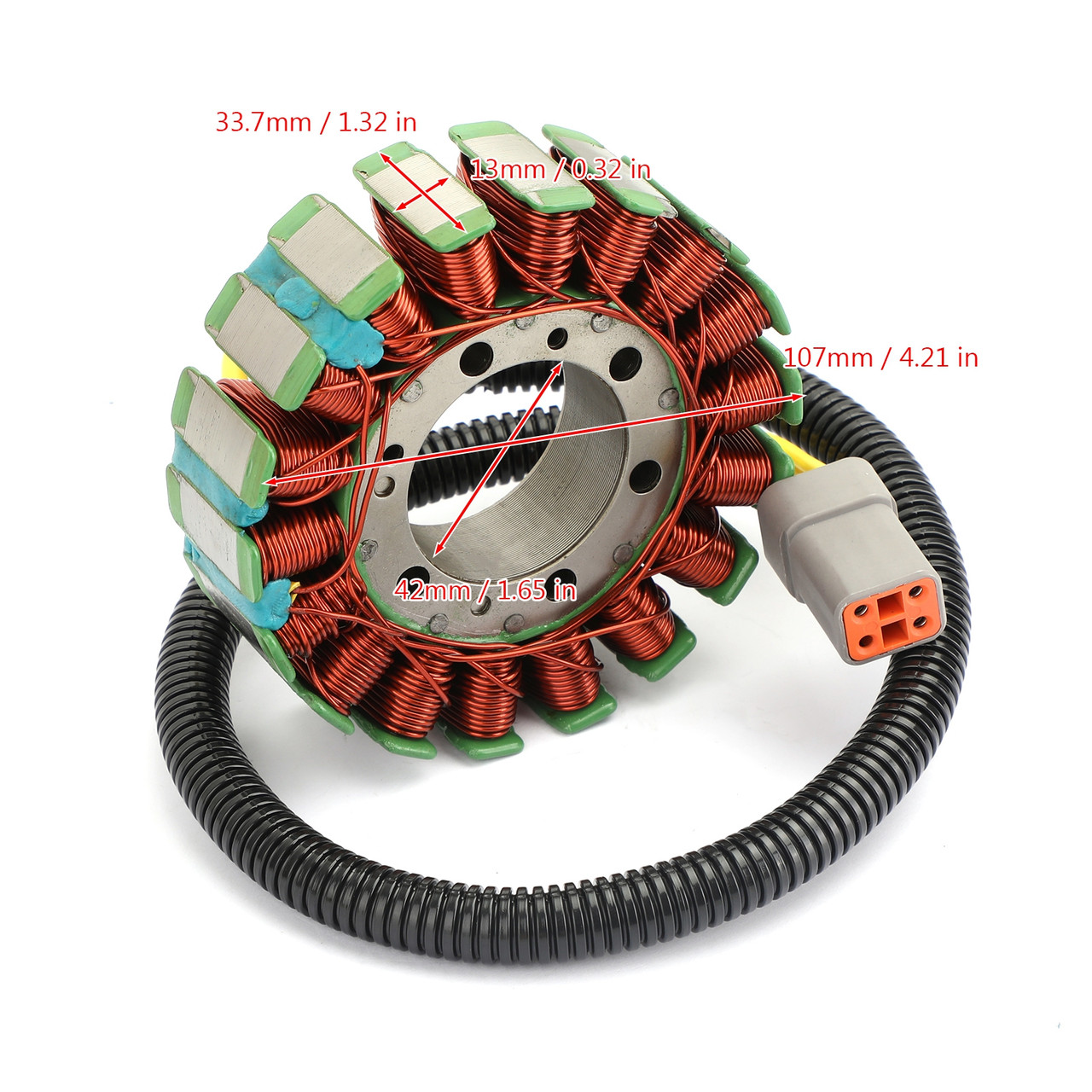 Stator Generator for Ski-Doo GSX 600 HO SDI EFI L/C Legend 600 HO SDI EFI L/C MX Z 600 HO SDI EFI L/C 2004 MX ZX 600 HO EFI L/C 05-07
