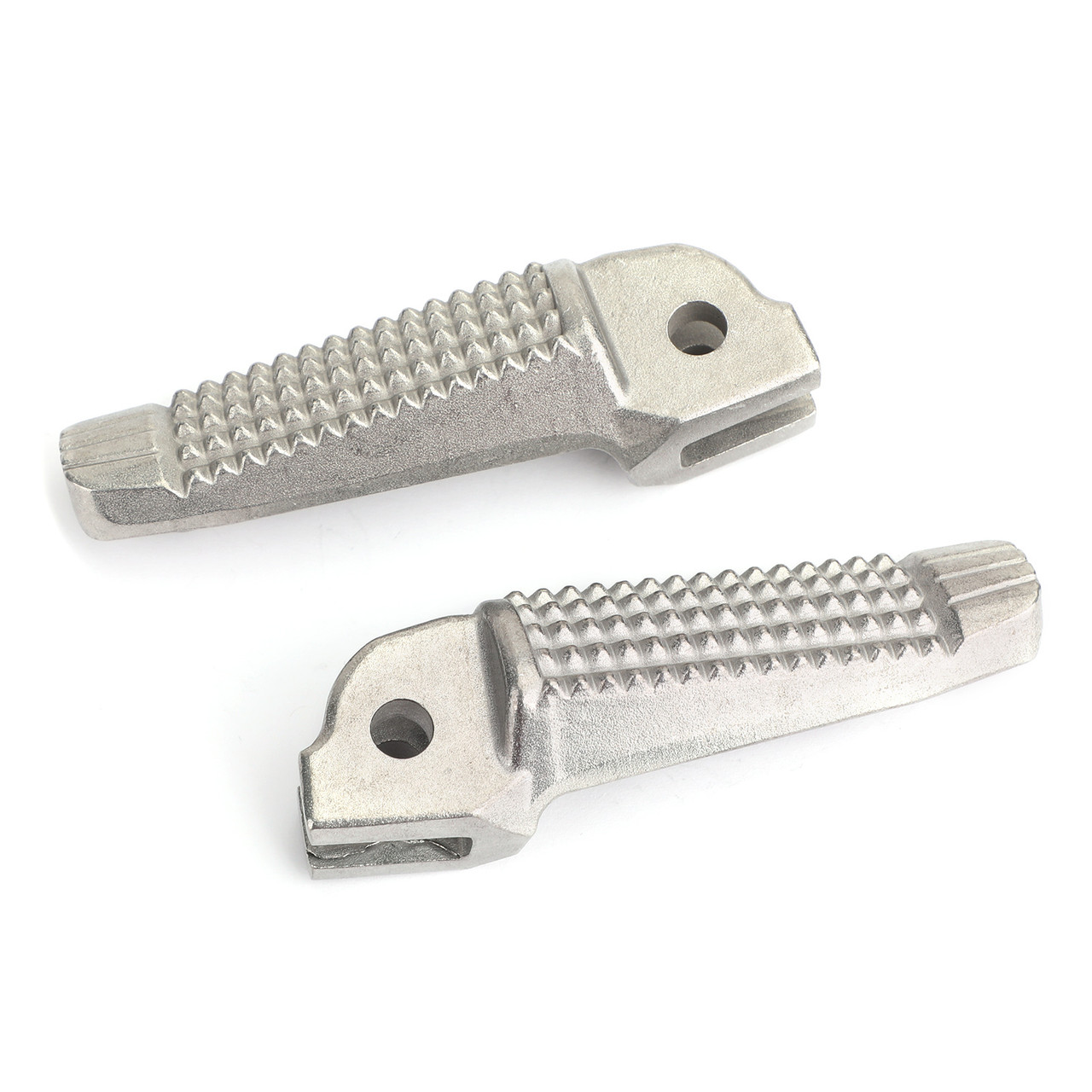 Front Footrests Foot Peg for BMW F800R 05-19 K1300S K1300R 07-15 K1200S 03-08 K1200R 04-08 K 1200 R Sport 06-08 Silver