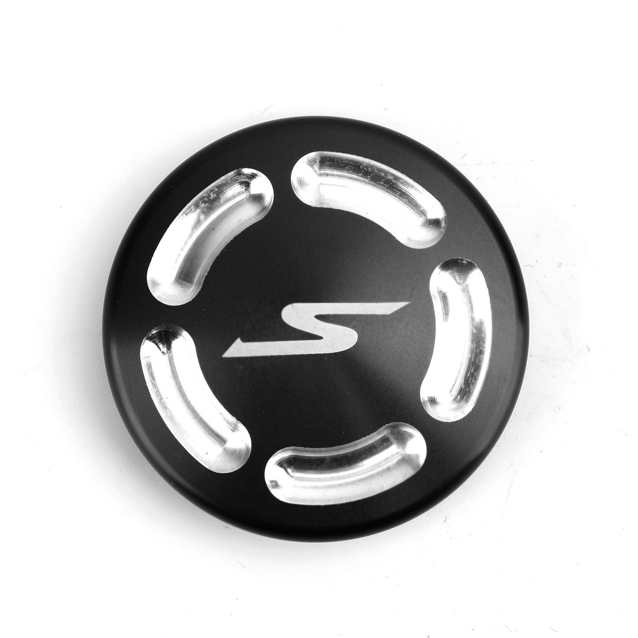 Billet Aluminum Hole Frame Plug Cap For Kawasaki EN650 VULCAN S 650 15-19 Black