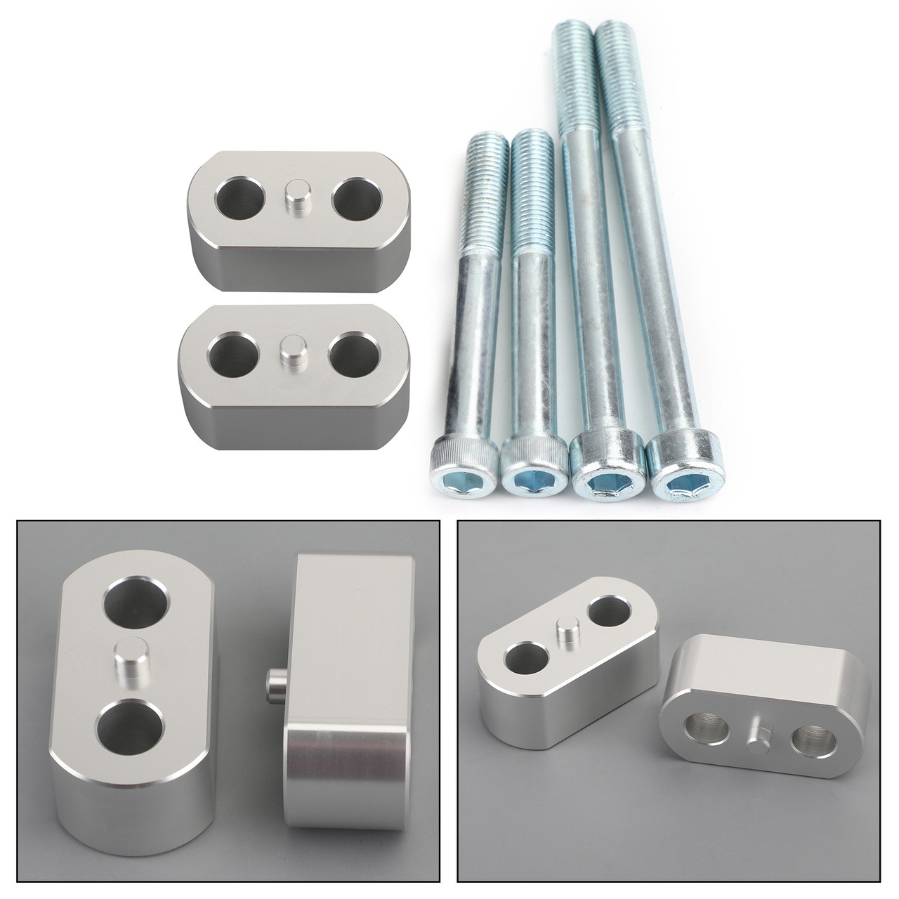 HANDLEBAR Bar Risers 20mm Rise for Triumph Tiger 800 11-20 Tiger 1200 ...