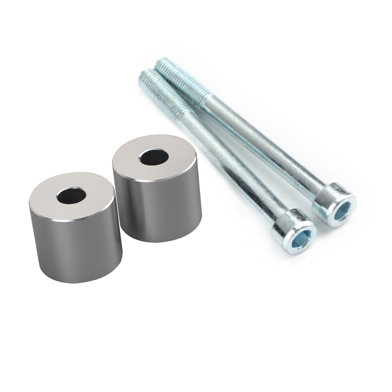 HANDLEBAR Bar Risers 30mm Rise for Ducati MTS1200 MULTISTRADA 10-19 MTS1260 18-19 MTS950 17-19 Silver