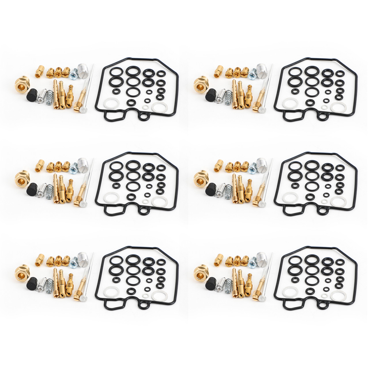 6x CARBURETOR CARB REPAIR REBUILD KIT For HONDA CBX1000 CBX 1000 CBX1050 1978-83