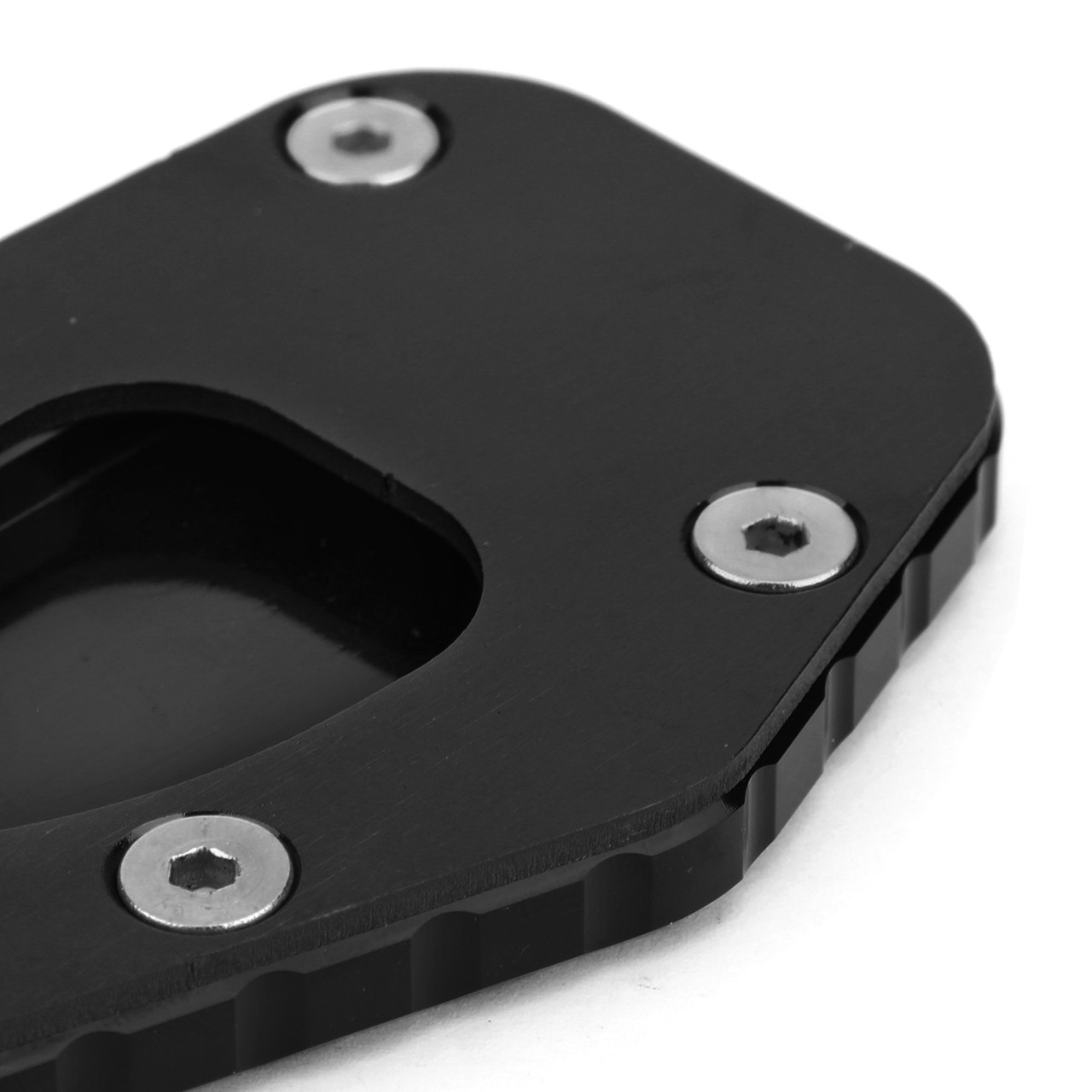 Kickstand Sidestand Enlarge Plate Pad for YAMAHA NIKEN /GT 2019-2020 Black