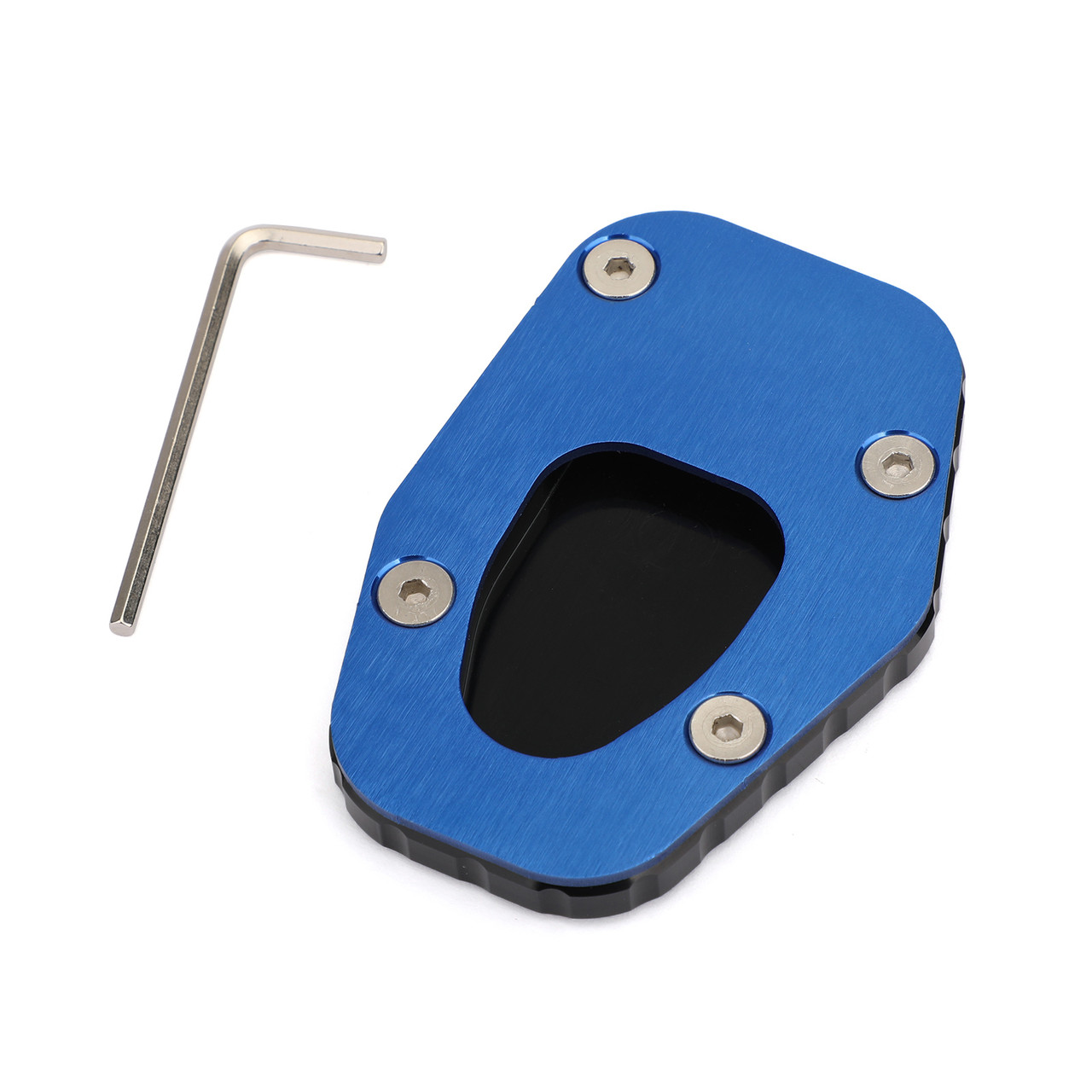 Kickstand Sidestand Enlarge Plate Pad for YAMAHA NIKEN /GT 2019-2020 Blue