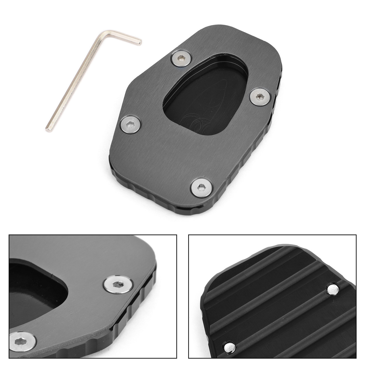 Kickstand Sidestand Enlarge Plate Pad for YAMAHA NIKEN /GT 2019-2020 TI