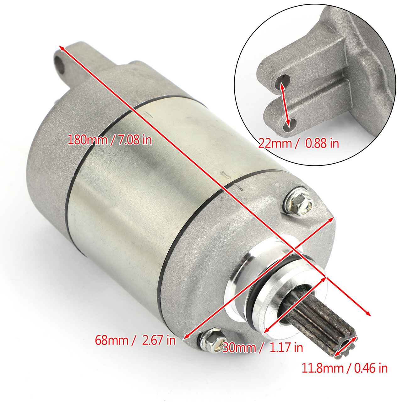 Starter for 400 620 625 640 660 ADVENTURE DUKE SXC XC RALLYE 58440001000 Silver