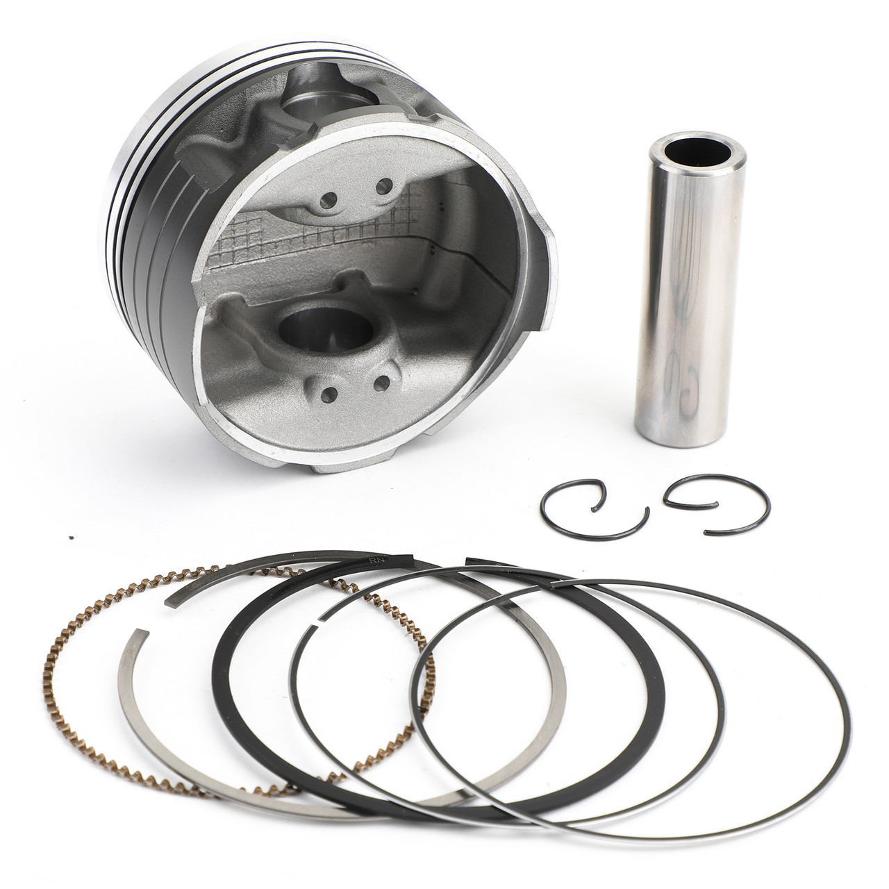 Piston Rings Pin Clips Kit STD 73mm Bore for Yamaha TT250R RAID 94-96 TT-R 95-04 TT-R250 99-06