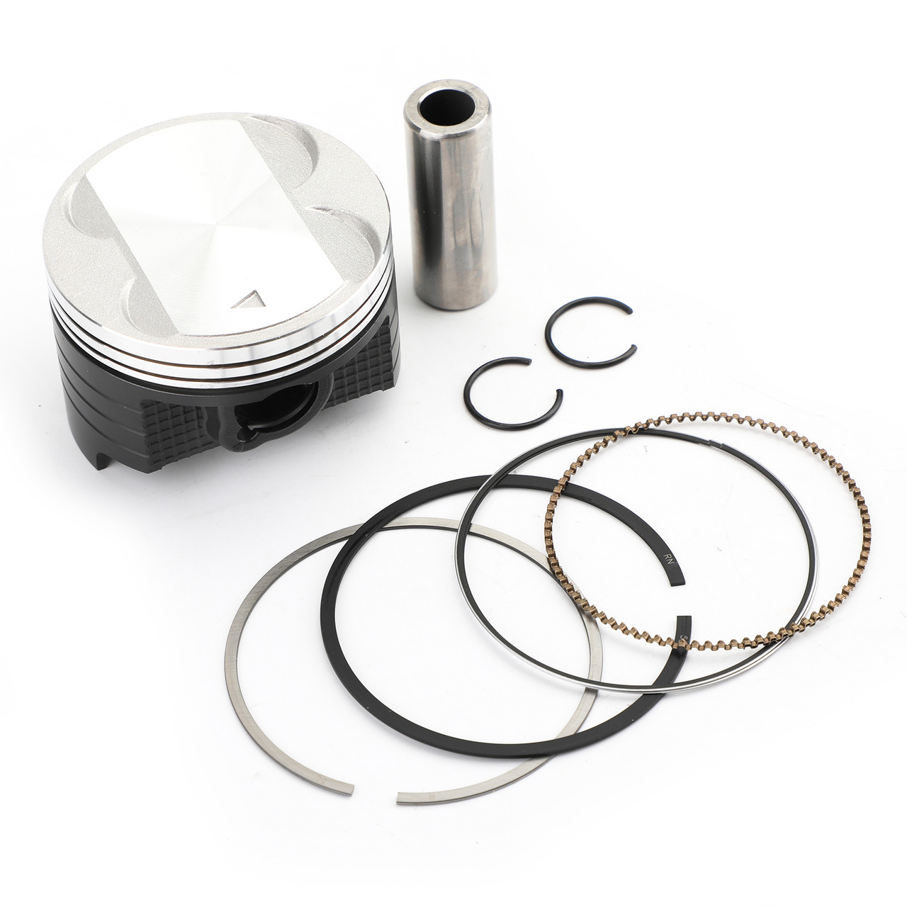 Piston Pin Ringw Kit Bore Size 73.25mm for Suzuki DR250 90-91 DR250R 98-00 DR250S 90-94 DR250SE 95 DRZ250 01-07 AN250 Burgman 250 98-06