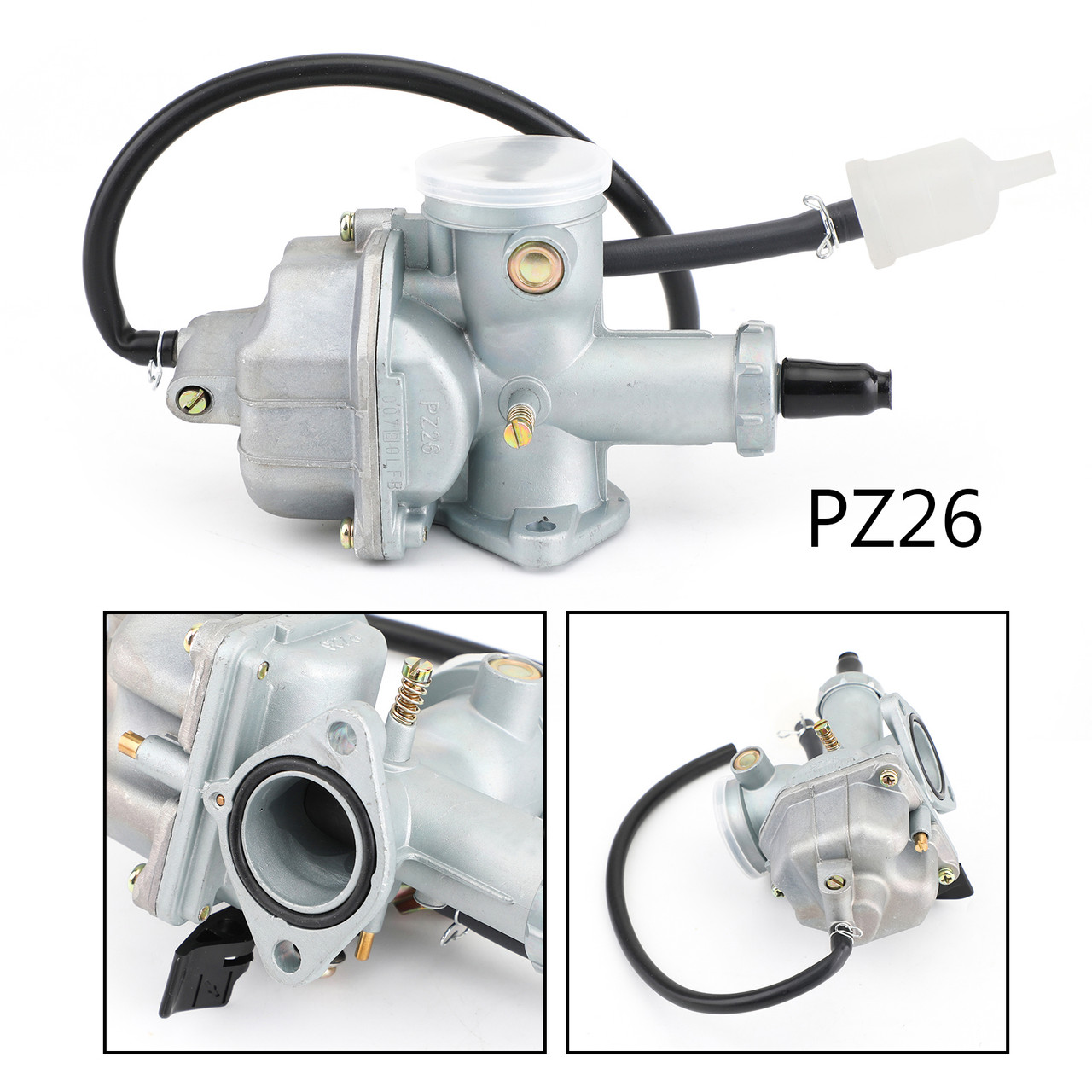 PZ 26mm Carburetor + Rebuild Kit for Honda CB125 XL125S TRX250 TRX250EX