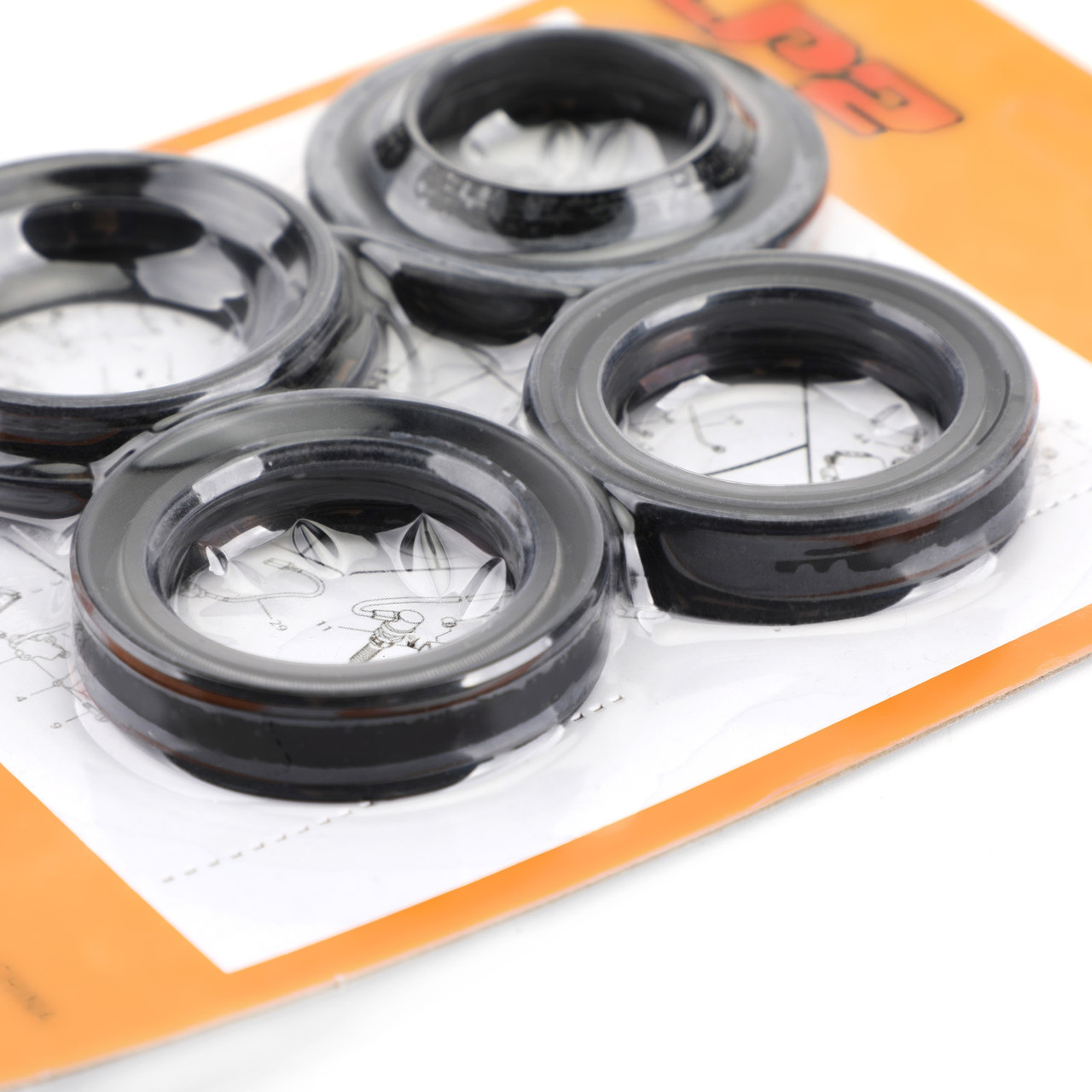 Fork Seal and Dust Kit for Kawasaki KLF150 00-18 KLX140L 13-18 KLX125C 10-15 KX65A 00-15