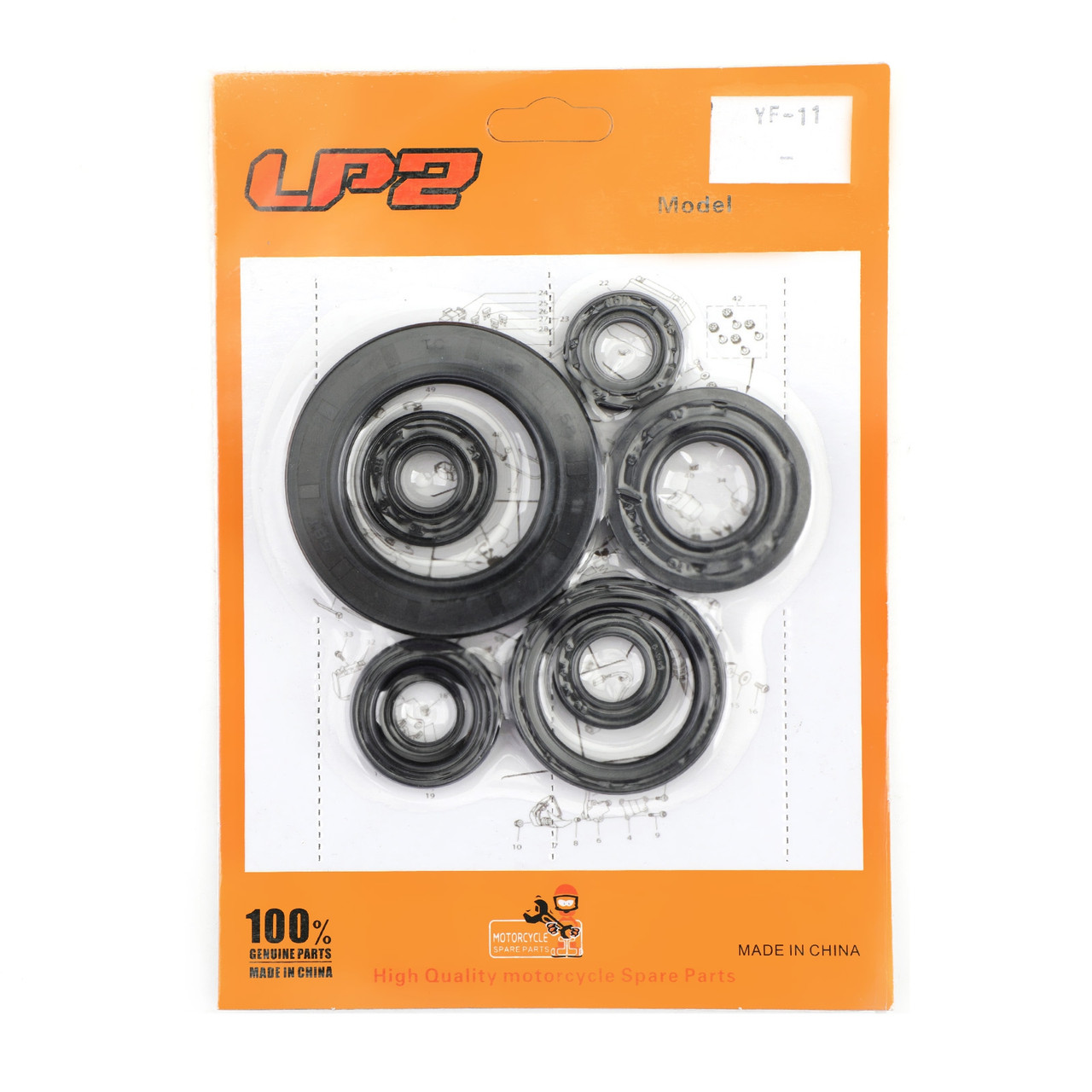 8pcs Engine Oil Seal Kit Set for Honda CR250R 92-01