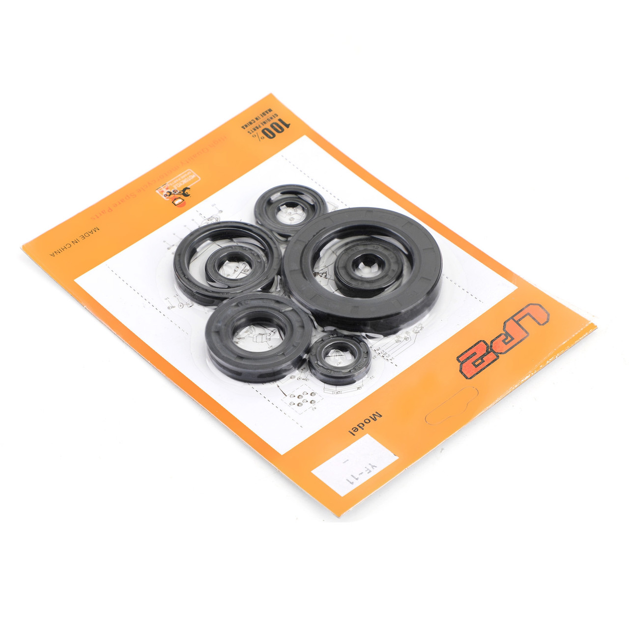 8pcs Engine Oil Seal Kit Set for Honda CR250R 92-01