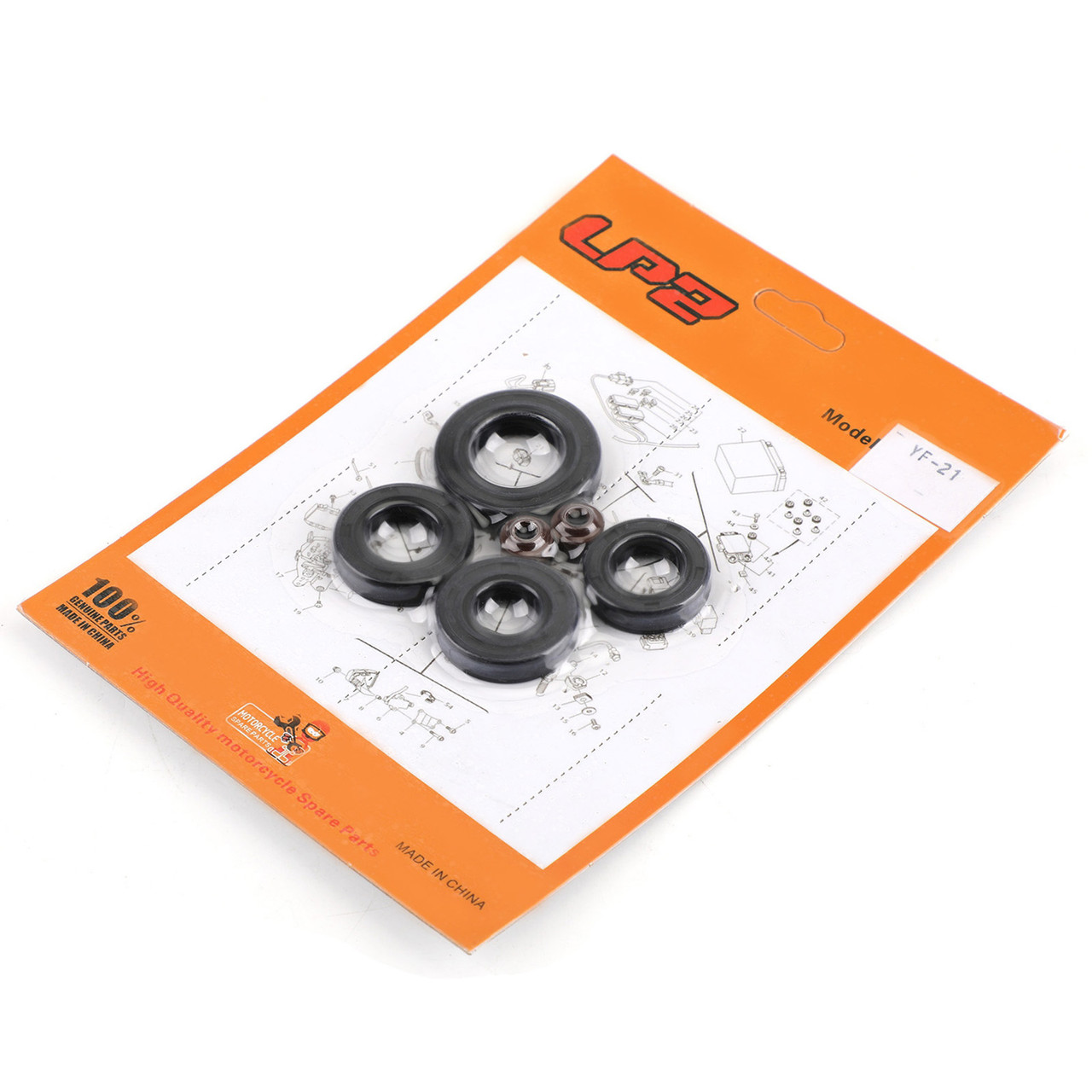 6pcs Engine Oil Seal Kit Set for Honda CB100K Super Sport CL100K 70-72 CL100S 71-73 SL100K 70-73 XL100 74-78 CB125S 73-80 CL125S 73-74 SL125K 71-73 TL125 73-76