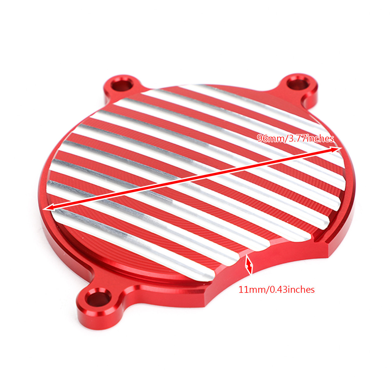 CNC Right Crankcase Cap Cover for Honda CMX 500/300 Rebel 2017-2019 Red