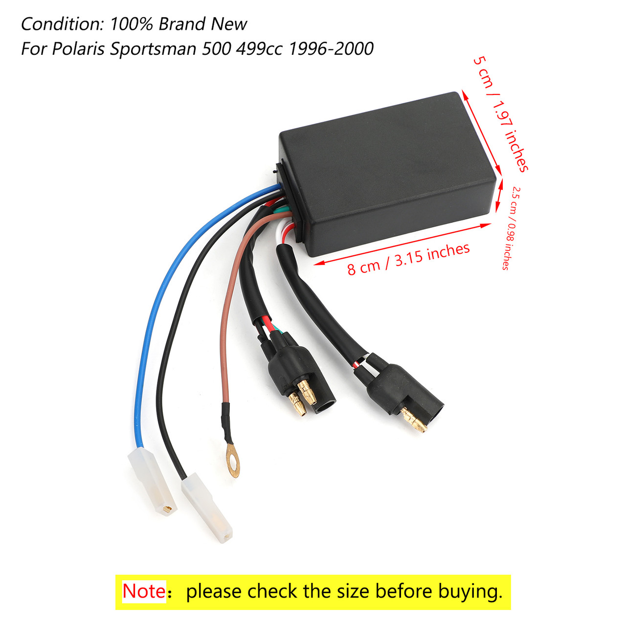 CDI Module 3085639 for Polaris Sportsman 500 499cc 1996-2000