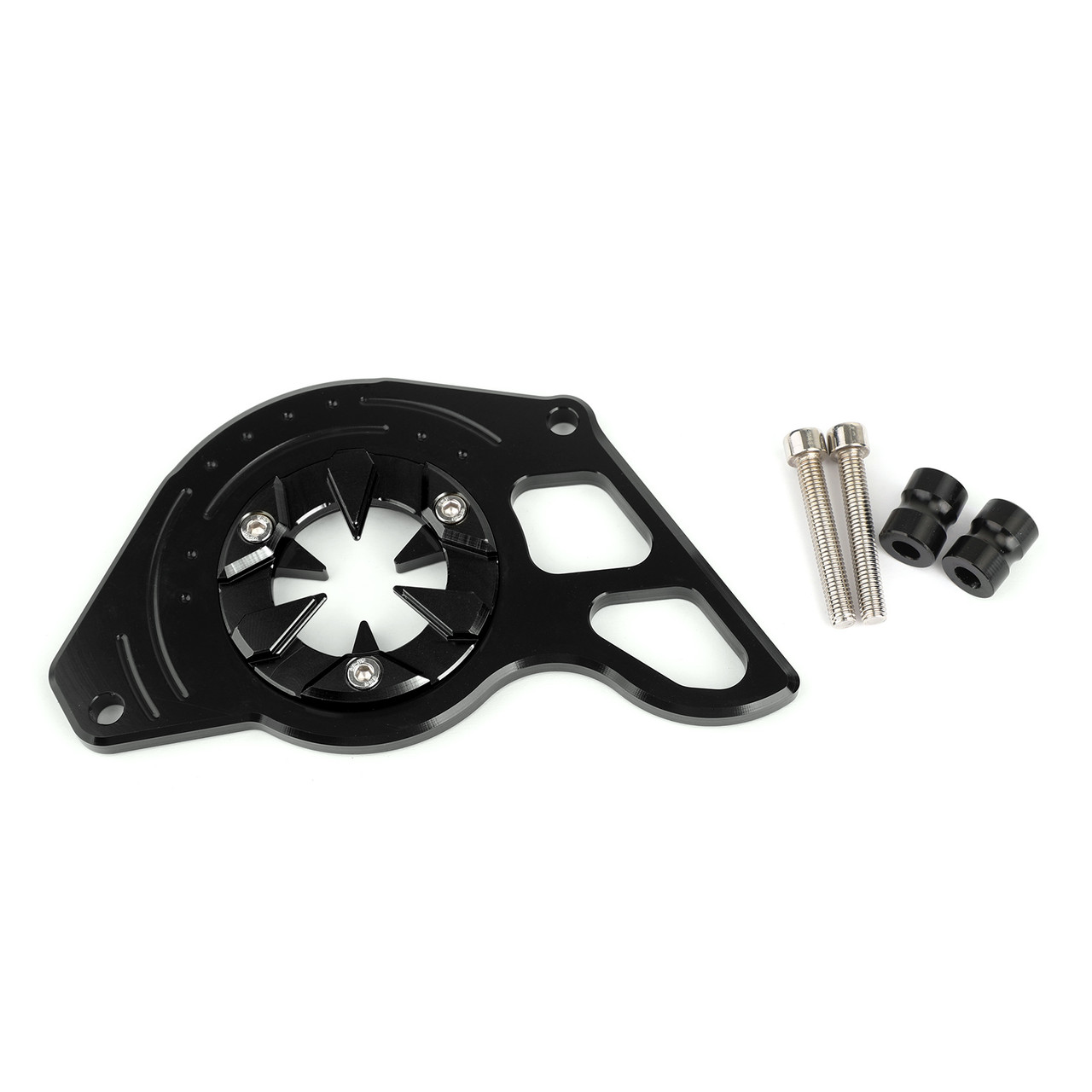 Front Sprocket Chain Guard Cover Left Side Engine for Honda MSX125 13-15 MSX125SF 16-19 Black